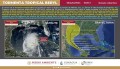 Beryl se  mantiene en tierra sobre Yucatán