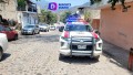 Choque entre Taxi y Moto en el Centro de Pitillal