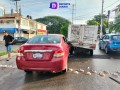 Choque múltiple en Paseo del Marlin y Pavorreal, Las Aralias