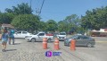 Cierran carretera Ixtapa Las Juntas para montar Tianguis.