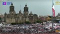 Claudia Sheinbaum culmina su campaña en el Zócalo de la CDMX