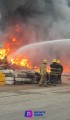 Continúa el incendio en el Gavilán.