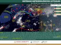 Continuarán las lluvias en gran parte del territorio nacional