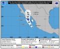 Depresión Tropical Nueve-E se intensifica.