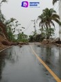 Derrumbe en la carretera 200 hacia Mismaloya.