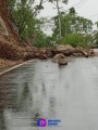 Derrumbe en la carretera 200 hacia Mismaloya.