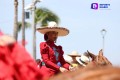 Desfilan charros en Puerto Vallarta