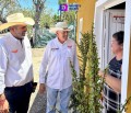 Diego Franco, el candidato que más ha recorrido la sierra