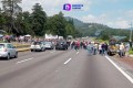 Ejidatarios abren un carril en la México-Puebla tras 47 horas de bloqueo