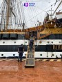 El Amerigo Vespucci llegó a Puerto Vallarta