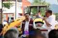 “El Profe” Michel inicia pavimentación de carril de incorporación a avenida México