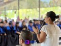 Emotivo acto de clausura de telesecundaria de El Colorado