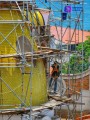 En rehabilitación la cúpula de la parroquia Nuestra Señora de Guadalupe