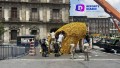 Enchulan Zócalo capitalino para las Fiestas Patrias.