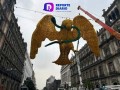 Enchulan Zócalo capitalino para las Fiestas Patrias.