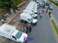 Entrega Profe Michel camionetas a Servicios Públicos Municipales