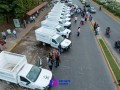 Entrega Profe Michel camionetas a Servicios Públicos Municipales