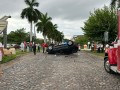 Fuerte accidente en la esquina de Fluvial Vallarta con Avenida Francisco Villa