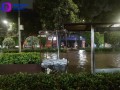 Fuerte tormenta en CDMX retrasa vuelos en el AICM y genera inundaciones en Instituto Nacional de Cancerología.