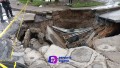 Fuertes lluvias generan socavón en el que cae una camioneta en Ecatepec, Estado de México