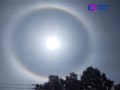 Halo Solar ilumina cielo en CDMX