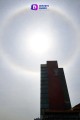 Halo Solar ilumina cielo en CDMX