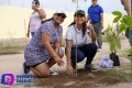 Héctor Santana reforestando Bahía de Banderas.