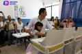 Héctor Santana votó acompañado de su familia