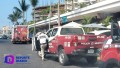 Hombre cae 4 metros tras realizar trabajos de pintura en marina