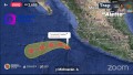 Huracán Beryl de categoría 2, mantiene su trayectoria hacia la Península de Yucatán