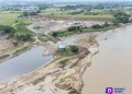 Huracán Lidia azolvó canal de ingresó de agua al Pozo Radial