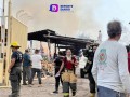 Incendio en maderería del Cuale