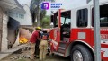 Incendio en oficinas de Sistecozome a un costado de la Fiscalía