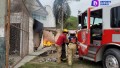 Incendio en oficinas de Sistecozome a un costado de la Fiscalía