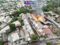 Incendio pone en peligro viviendas alrededor