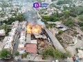 Incendio pone en peligro viviendas alrededor