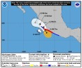 John nuevamente es huracán categoría 1.