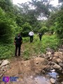 Localizan elementos de Seguridad Ciudadana a ciclista extraviado en la sierra.