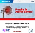 Lunes 19 de agosto habrá prueba de Alerta Sísmica en Celulares a nivel nacional.