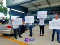 Manifestación en Honda