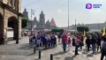 Marea Rosa con todo para su reunión en el Zócalo de la Ciudad de México