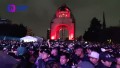 Miles de simpatizantes asisten al 'Hasta Siempre Presidente Fest” en el Monumento a la Revolución