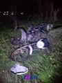 Motociclista sobrevive tras accidente en bache de la Calle Guadalajara.