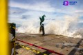 Ocasiona huracán Norma oleaje alto en playa de el Malecón