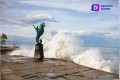 Ocasiona huracán Norma oleaje alto en playa de el Malecón