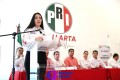 Pide licencia Teresita Marmolejo a presidencia del PRI
