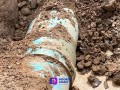 Reparación de línea de agua potable en El Pitillal por SEAPAL Vallarta