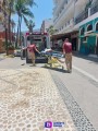 Rescatan a indigente inconsciente en Playa de los muertos