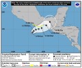 Se forma Depresión Tropical Diez-E en el Pacífico.