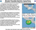 Se forma Depresión Tropical Diez-E en el Pacífico.